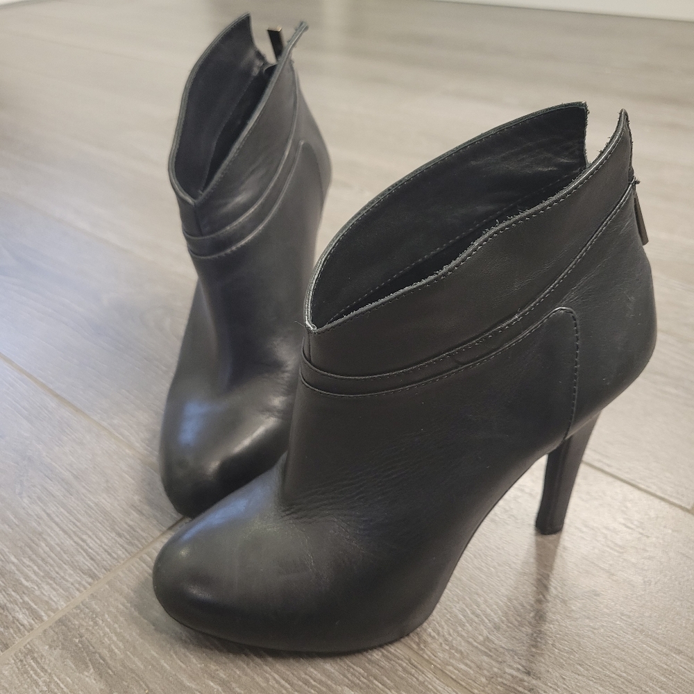 Jessica Simpson leather booties